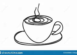 Image result for Coffee Cup Line Drawing T-Shirts