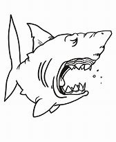 Image result for Cute Coloring Pages of Sharks