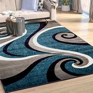 Image result for Midnight Dark Blue Black Gray Rug