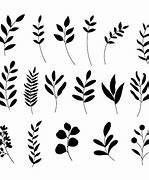 Image result for Six Leaf Plant Silhouette