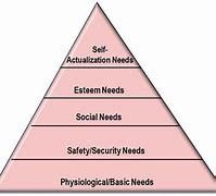 Image result for Maslow Needs Hierarchy Pics