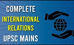 Image result for International Relations UPSC Books