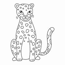 Image result for Cheetah Artwork Black and White