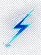 Image result for Neon Blue Color Thunder