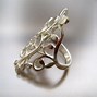 Image result for Filigree Vine Ring Silver