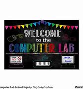 Image result for Computer Lab Sign