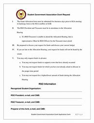 Image result for Grant Request Form Template