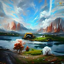 Image result for Digital Art Nature Drawing