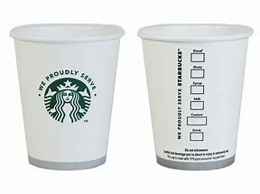 Image result for Starbucks Cup Top View