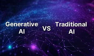 Image result for Traditional AI vs Generative Ai