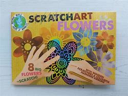 Image result for Scratch Art Leaf