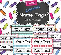 Image result for Preschool Desk Name Tags Printable