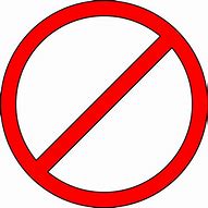 Image result for No Circle Icon