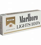 Image result for Marlboro Gold Light 100s