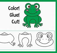 Image result for Frog Cut Out Pattern