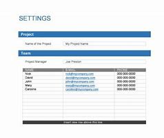 Image result for Project Management Plan Template Excel