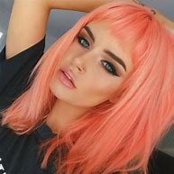 Image result for Coral Pink Hair Color