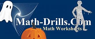 Image result for Halloween Math Worksheets