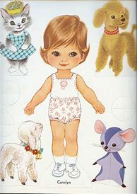 Image result for Old Time Paper Dolls