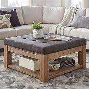 Image result for Square Ottoman Coffee Table