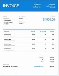 Image result for How to Do an Invoice Template