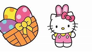 Image result for Hello Kitty Easter PNG