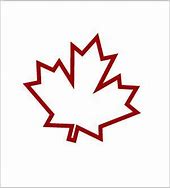 Image result for Canadian Maple Leaf Stencil