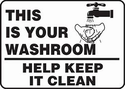 Image result for Cleaning Signs Door