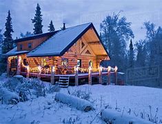 Image result for Old Log Cabin Christmas