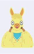 Image result for Goofy Llama Cartoon