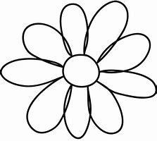 Image result for Flower Outline Clip Art Free