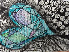 Image result for Crystal Drawing Easy