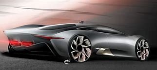 Image result for Jaguar Sketch Design C-X17