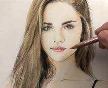 Image result for Girl Drawing No Color