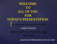 Image result for Dark Reaction Photosynthesis PPT