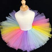 Image result for Rainbow Tutu Skirt for Babies