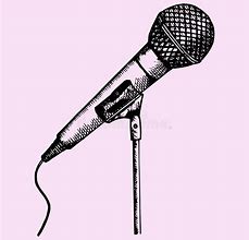 Image result for Colorful Microphone Drawing