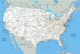 Image result for United States Road Map America