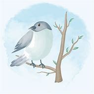 Image result for Bird On Branch Graphic