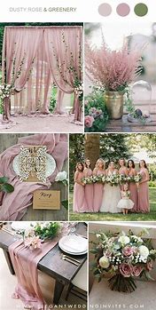 Image result for Dusty Rose and Gold Wedding