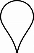 Image result for Map Pin Clip Art Black and White