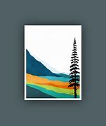 Image result for Abstract Mountain Art Black and White