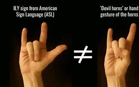 Image result for Sign Language for I Like You