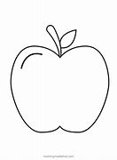 Image result for 01 Apple Outline