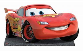 Image result for Lightning McQueen Face Cut Out