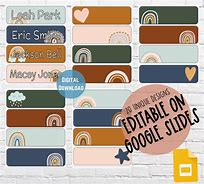 Image result for Themed Name Tags