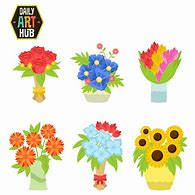 Image result for Small Flower Bouquet Clip Art