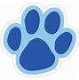 Image result for Blue's Clues Paw Print Stickers