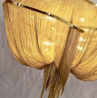 Image result for Gold Chain Living Room Chandelier