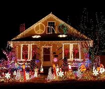 Image result for Christmas Lights Outside House